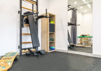 Gabinet Fizjoterapii Anna Nowicka Wrocław - Wnętrze i Sala Ćwiczeń