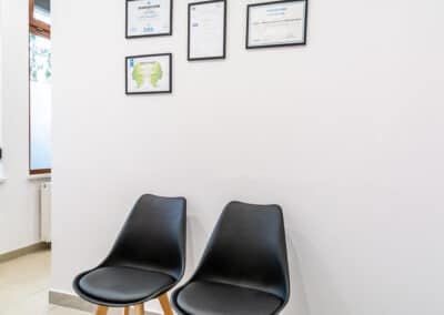 Poczekalnia Gabinetu Fizjoterapii Anna Nowicka
